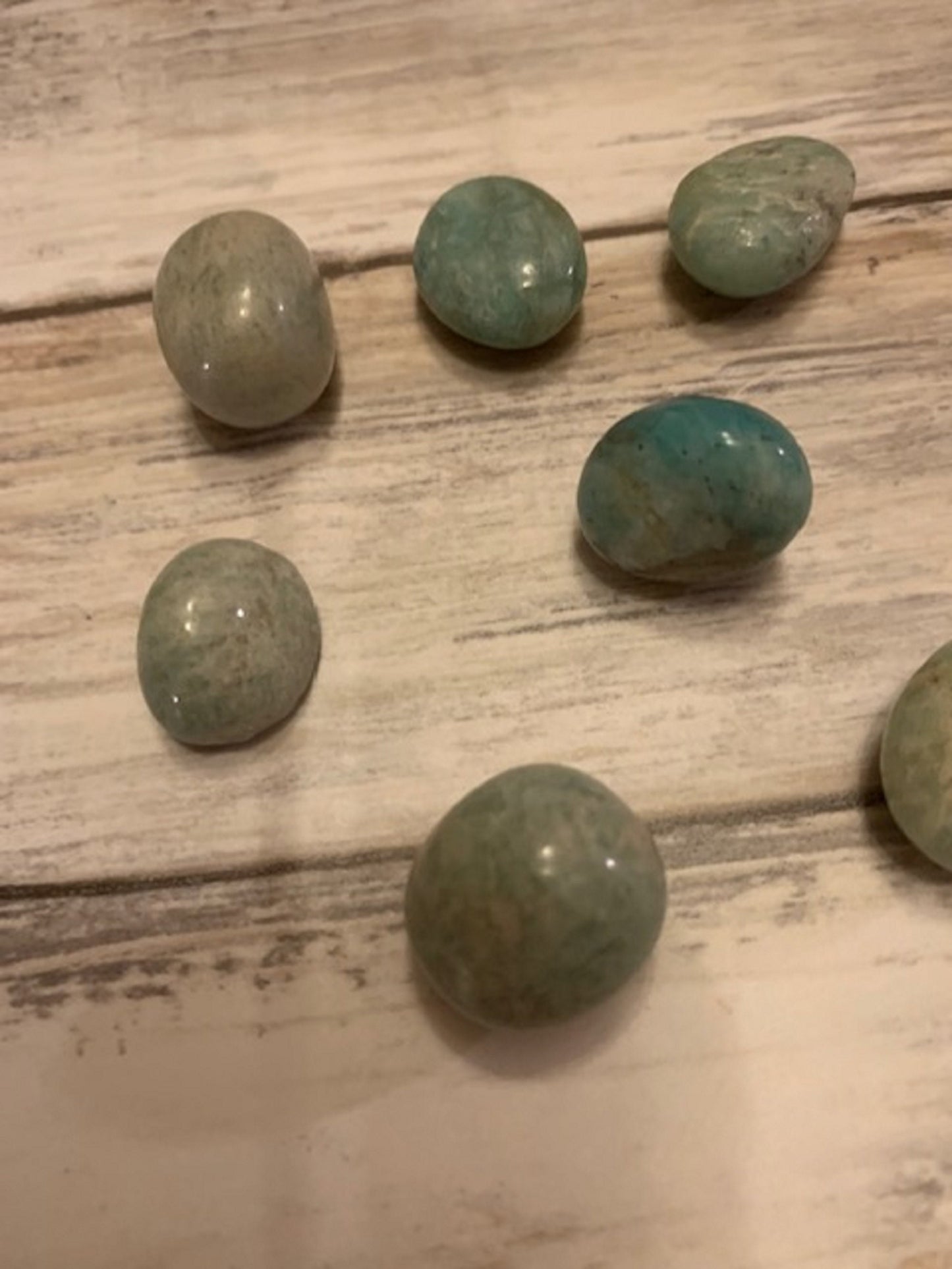 Amazonite Crystal Tumblestone Reiki Energy Healing Chakra