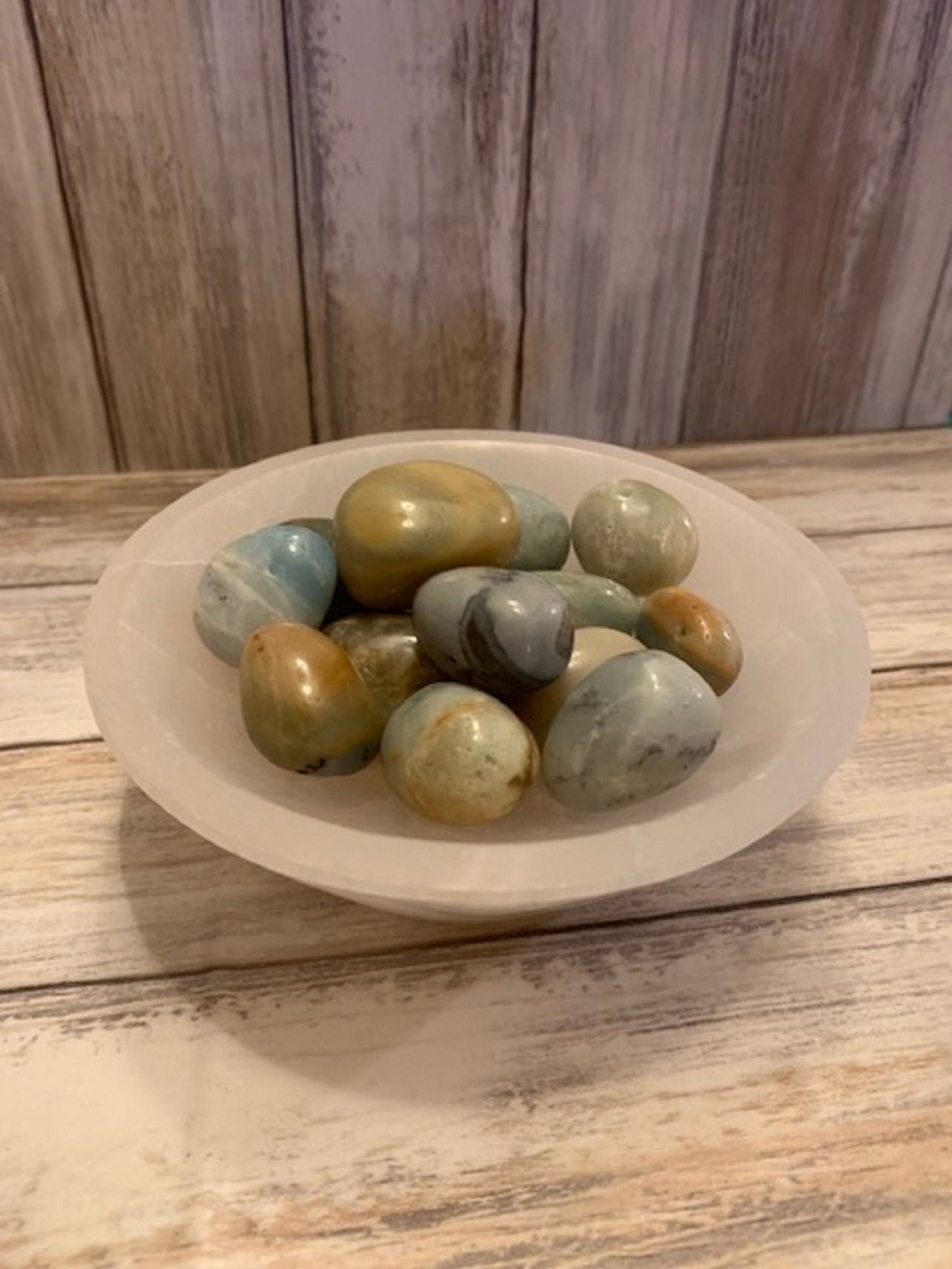 Caribbean Calcite Crystal Tumblestone