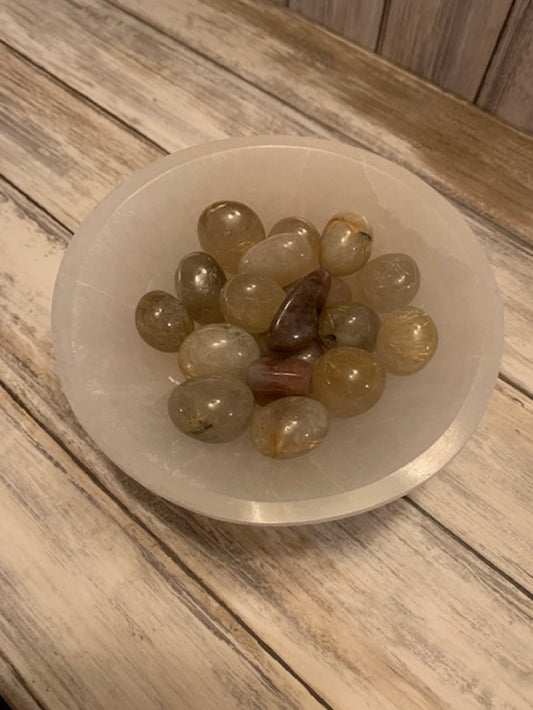 Garden Quartz Crystal Tumblestone