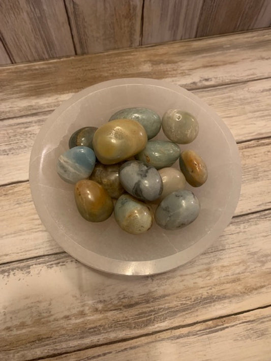 Caribbean Calcite Crystal Tumblestone