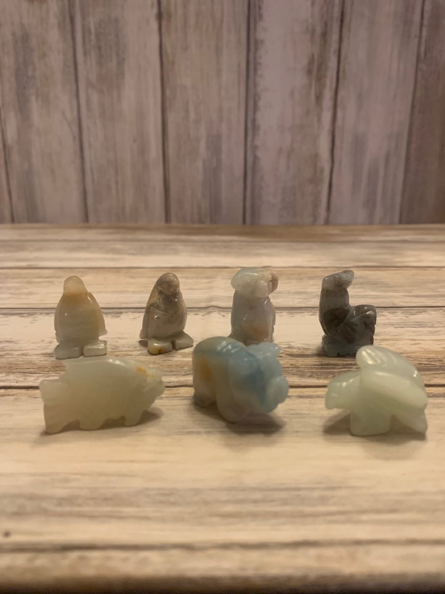 Mini Carved Animal Crystal Gemstone Healing Reiki Gift for Healing ReikiThese mini carved animals
