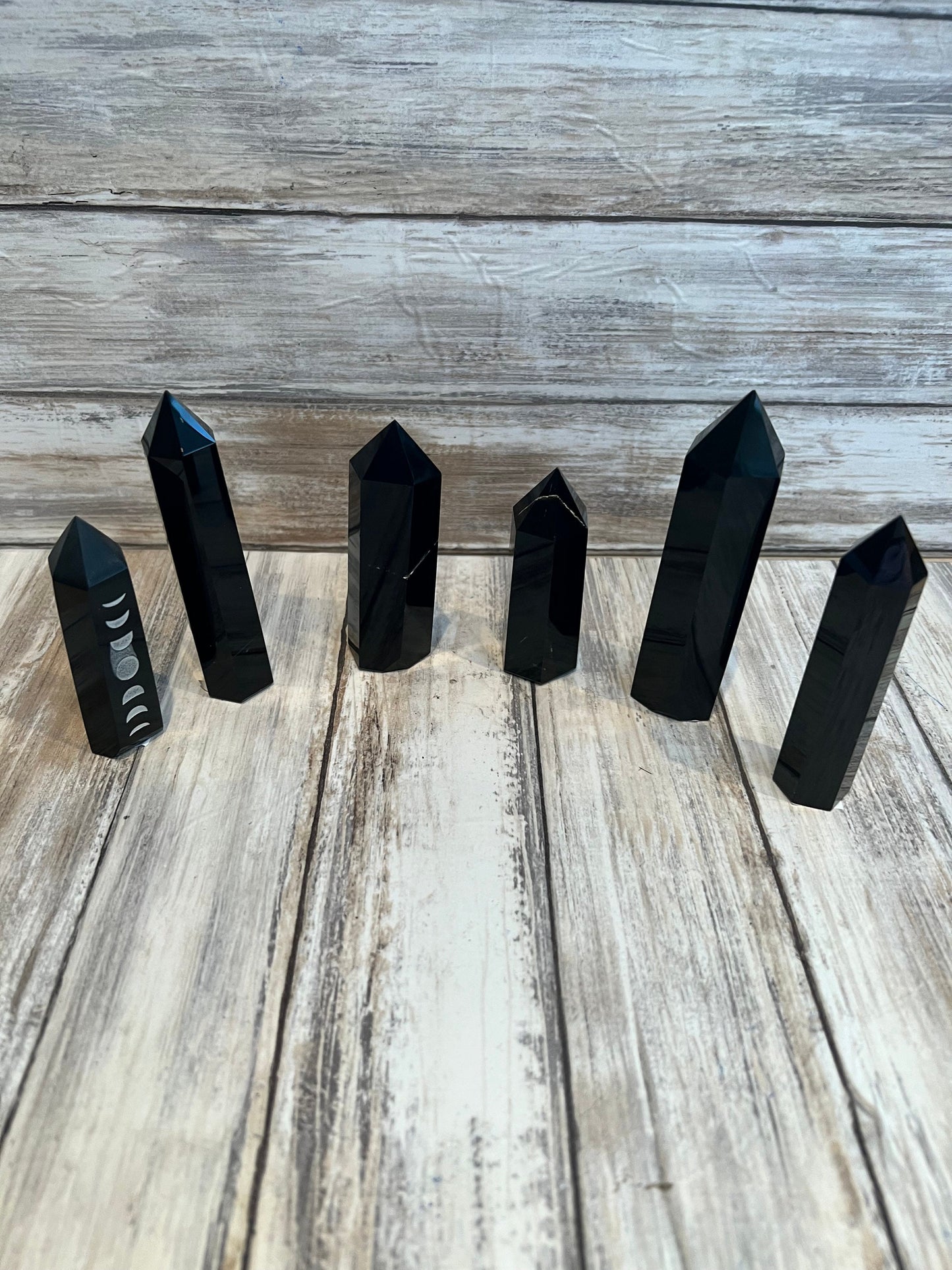 Black Obsidian Towers Crystal of Protection